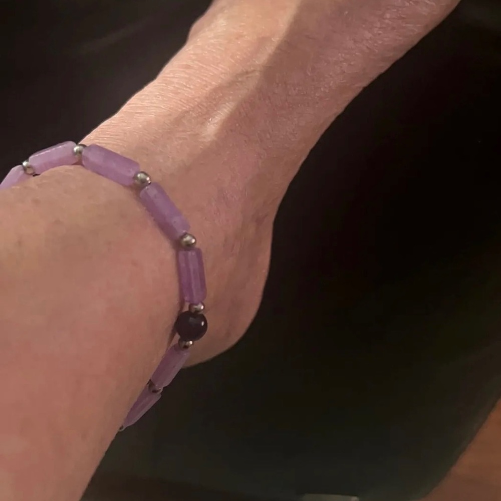 Amethyst anklet - Picture 11 of 11